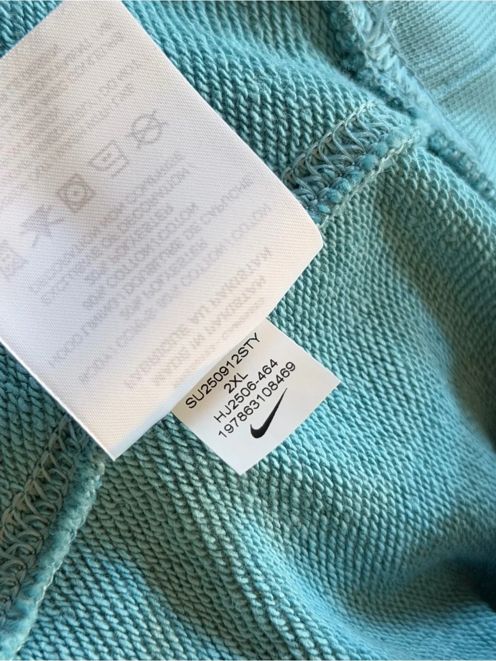 Nike Light Blue Pullover Hoodie